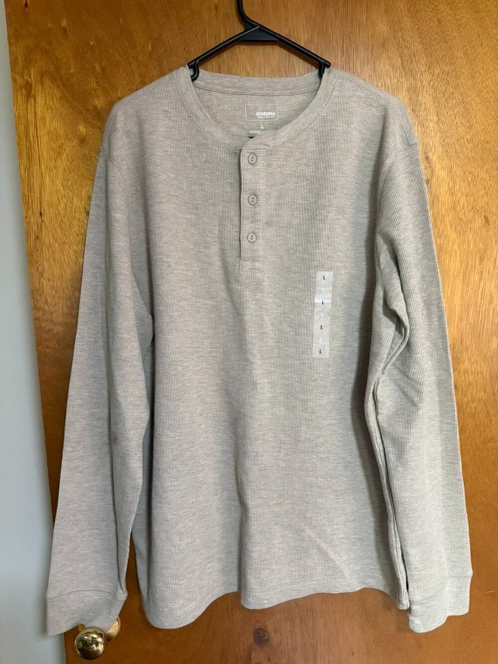 Men's Sonoma Waffle Knit Henley
